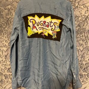 Rugrats Upcycled Flannel